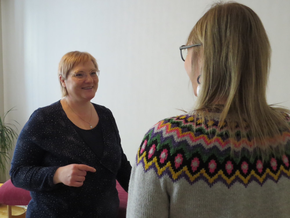 Kundengespräch mit Sabine Moll